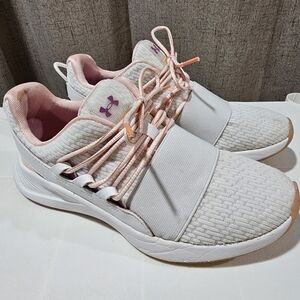 Under Armour Charged Breathe Lace Up Training Sneaker, Women's Size 6.5